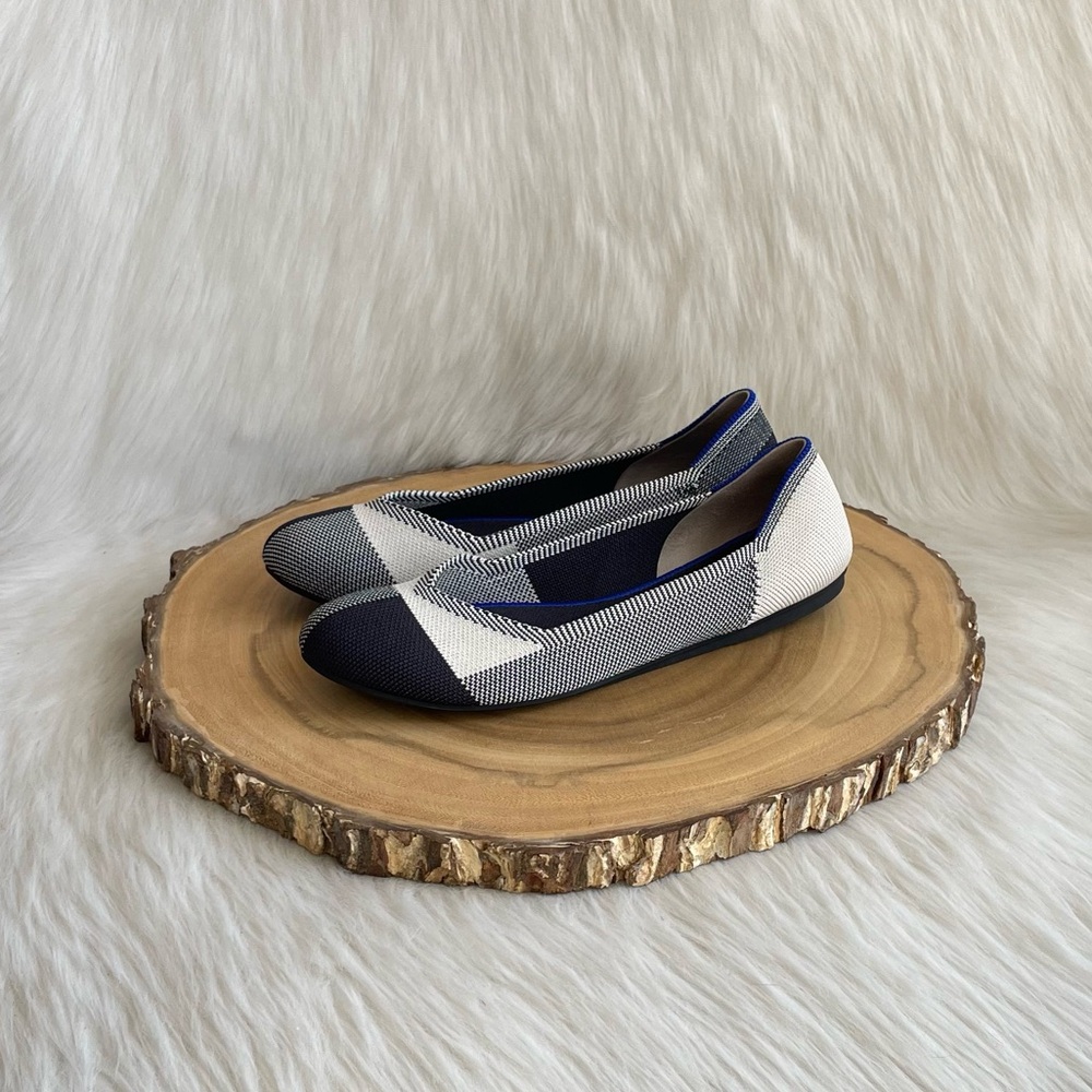 LIKE NEW Rothy’s cap toe flats - Picture 4 of 15